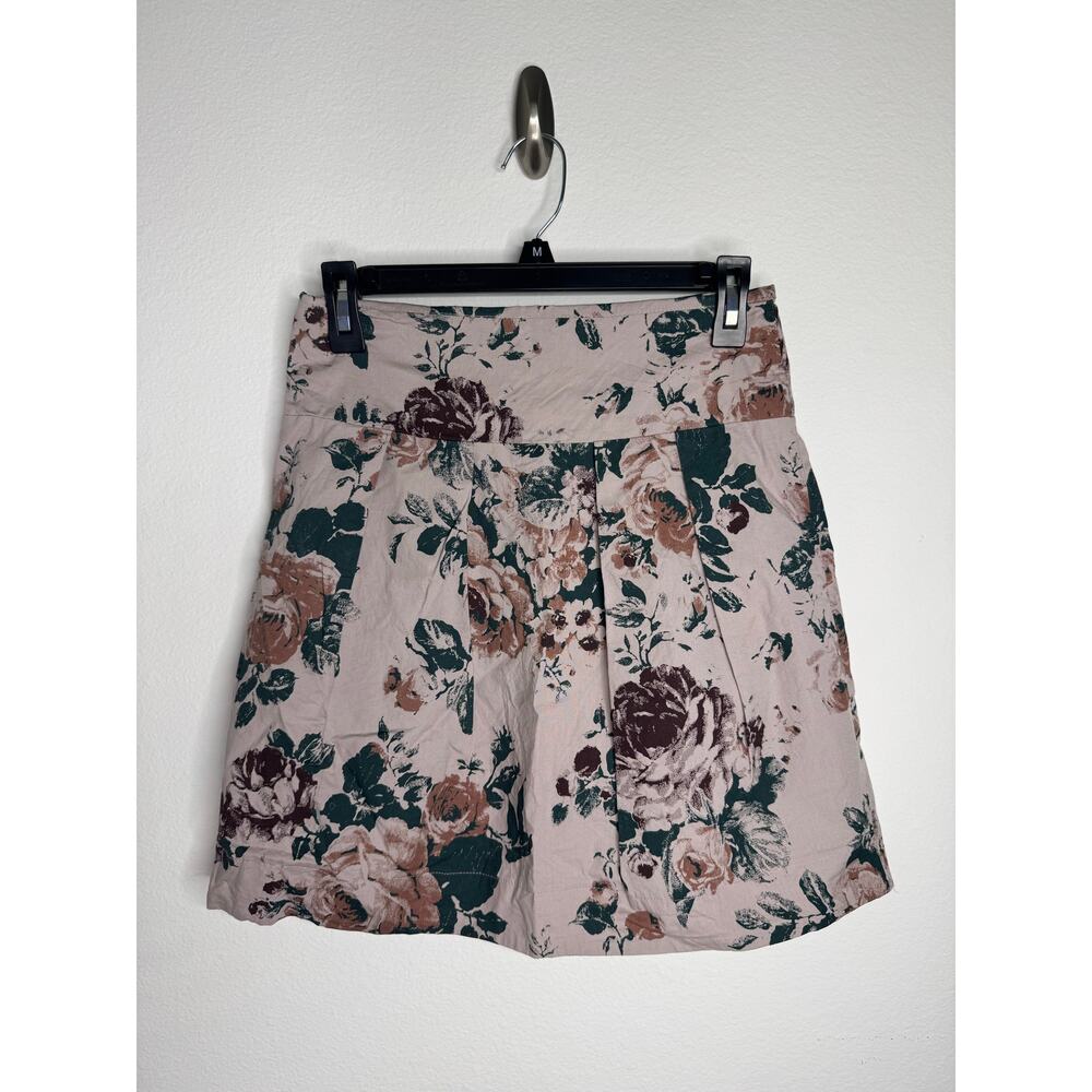 Women’s Floral Mini Skirt Size small Retro Vintage Y2K style